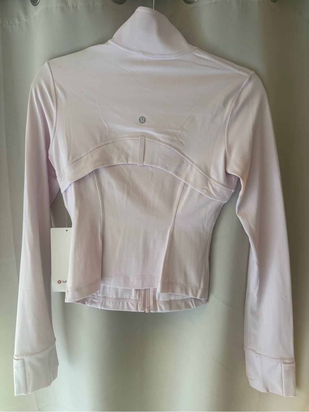 Lululemon Align Light Pink Full-Zip Bomber Jacket - Picture 2 of 3